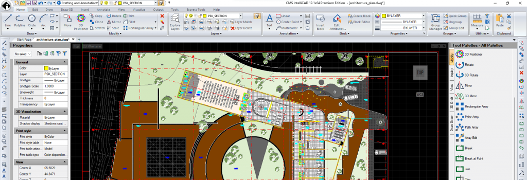 New CMS IntelliCAD 12.1 CAD Software